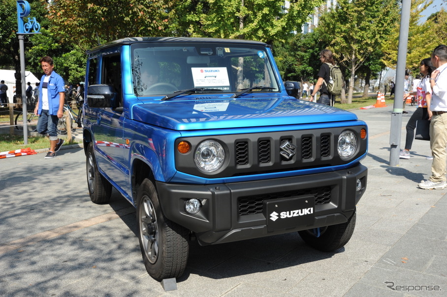 スズキ・ジムニー（東京モーターフェス2018、セーフティ＆エコ展示）