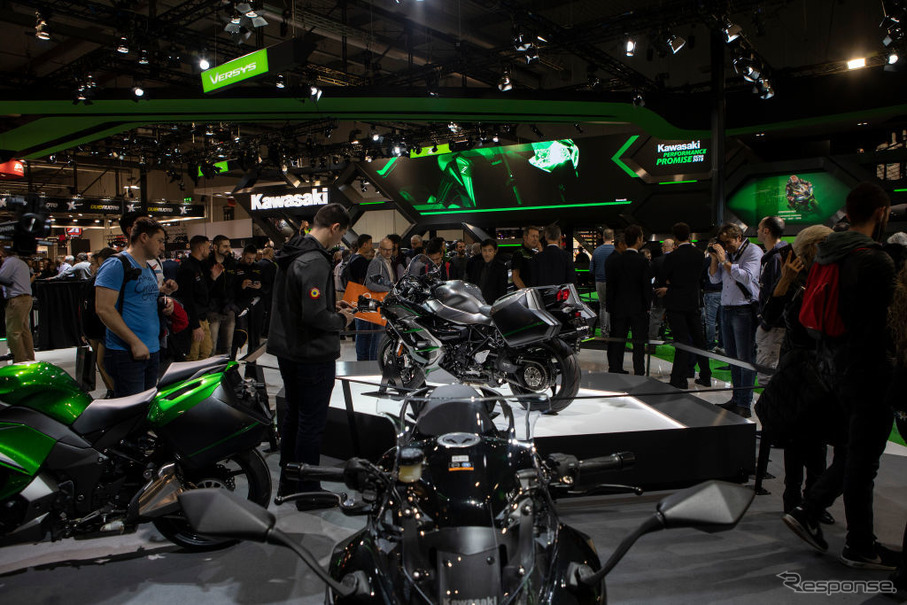 カワサキ Ninja H2 SX SE＋（EICMA 2018）　(c) Getty Images