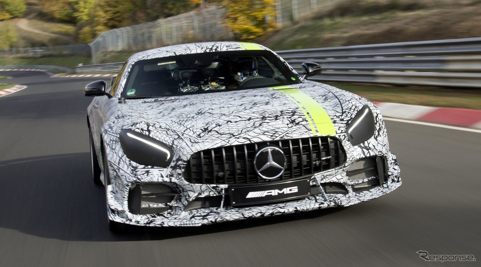 メルセデス AMG GT R プロの開発プロトタイプ