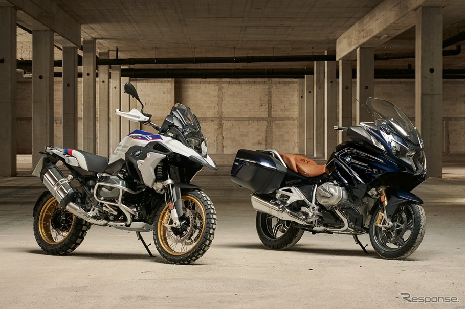 BMW R1250GS HP と R1250RT