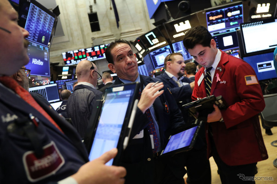 ニューヨーク証券取引所（12月21日）　(c) Getty Images