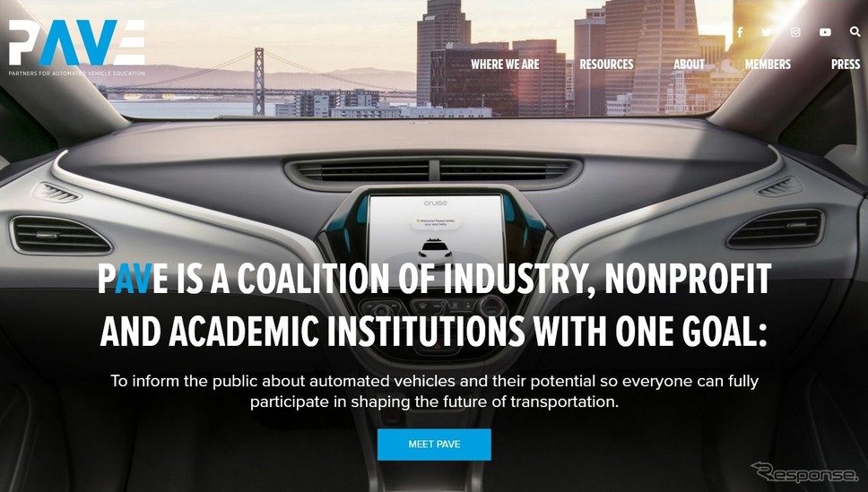 トヨタ/VW/グーグルなどが参画、自動運転の啓蒙活動団体設立…CES 2019