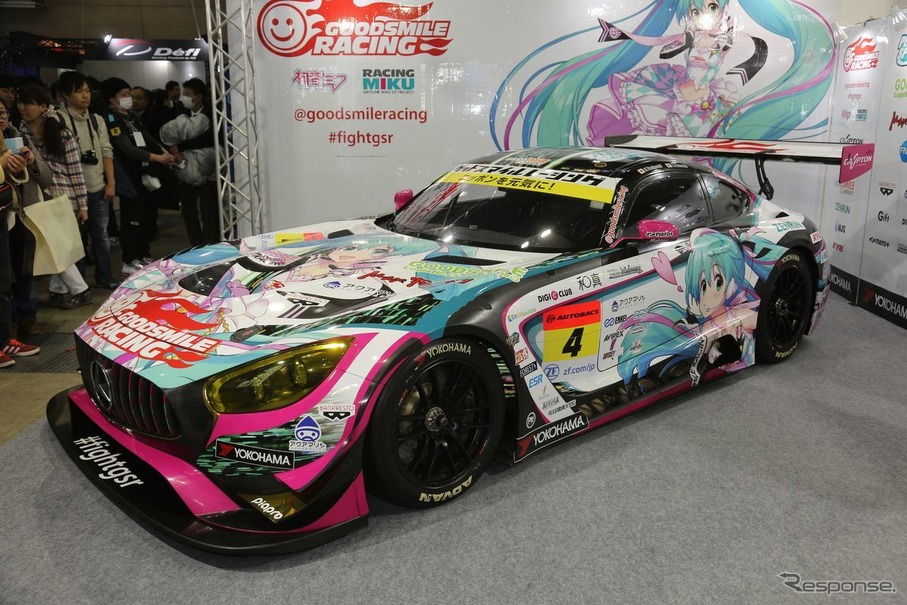 グッドスマイルレーシング初音ミクSUPER GT（東京オートサロン2019）