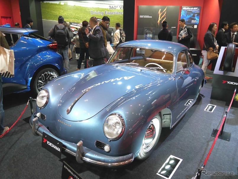 ポルシェ356、横浜タイヤ（東京オートサロン2019）