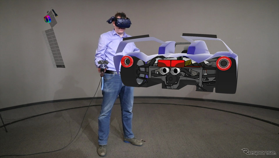 フォードモーター、自動車デザインに3DのVRツール導入へ…空間に線を描く