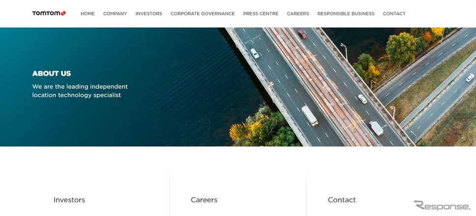 トムトム（TomTom）の公式サイト