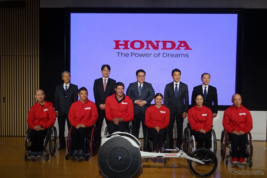 ホンダ　車いす陸上競技のイベント