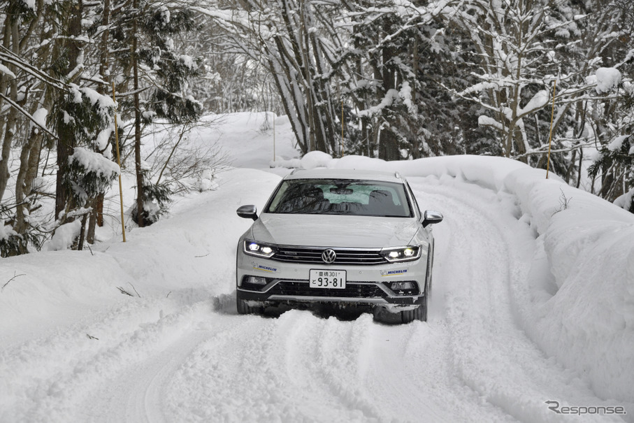 VW雪上試乗会