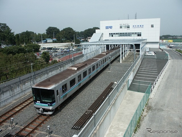 埼玉高速鉄道の2000系電車。