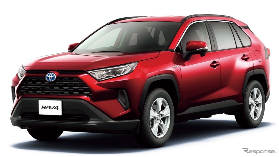 トヨタRAV4ハイブリッドX 2WD（センシュアルレッドマイカ）