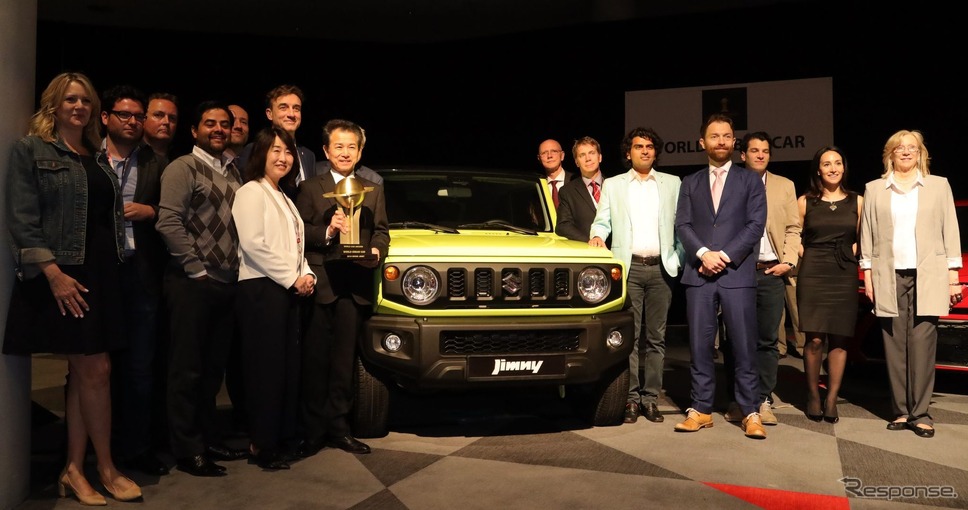 2019ワールドアーバンカーオブザイヤーを受賞したスズキ・ジムニー 新型（ニューヨークモーターショー2019）