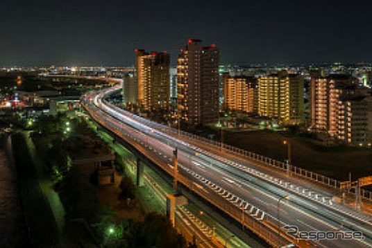 展望施設からの夜景