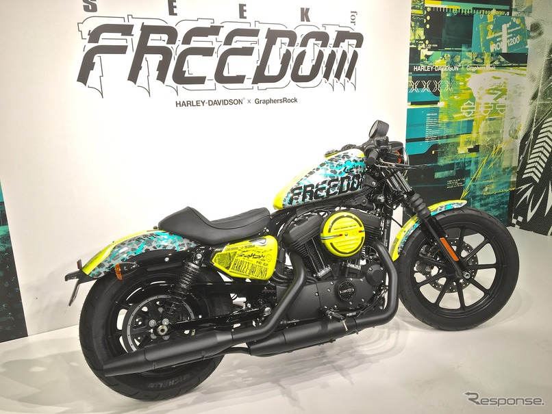 「SEEK for FREEDOM」HARLEY-DAVIDSON×GraphersRock -Exhibition