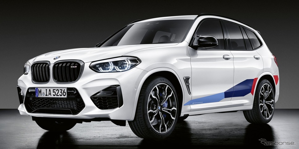 BMW X3M のMパフォーマンスパーツ