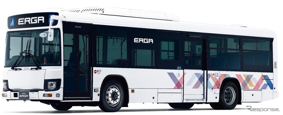 いすゞの大型路線バス「エルガ」