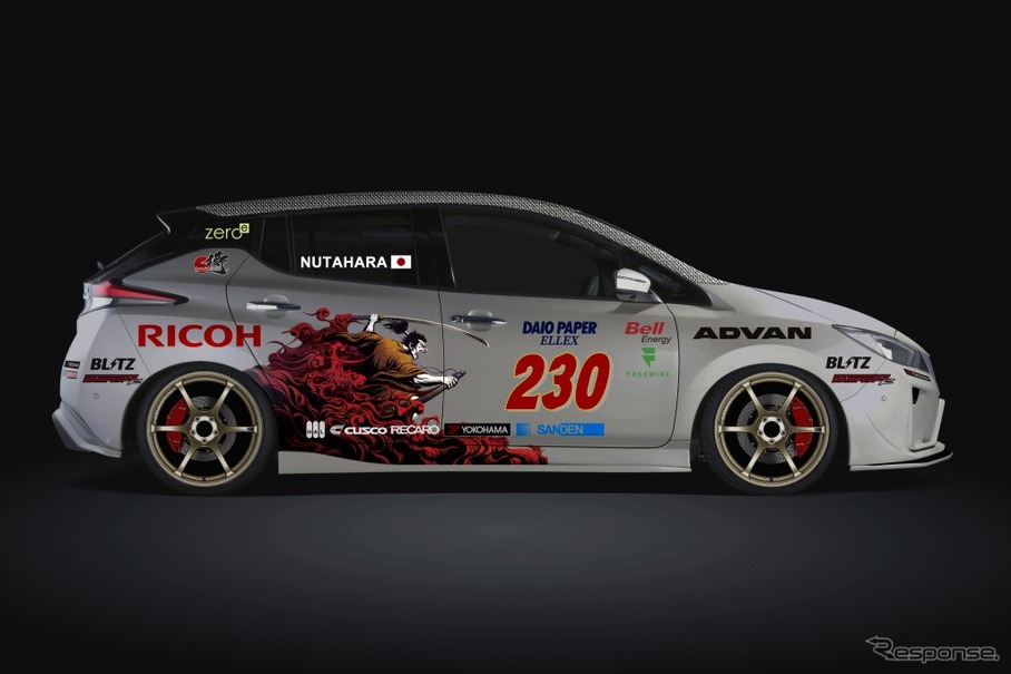 SAMURAI SPEED NISSAN LEAF e+ Pikes Peak Challenger