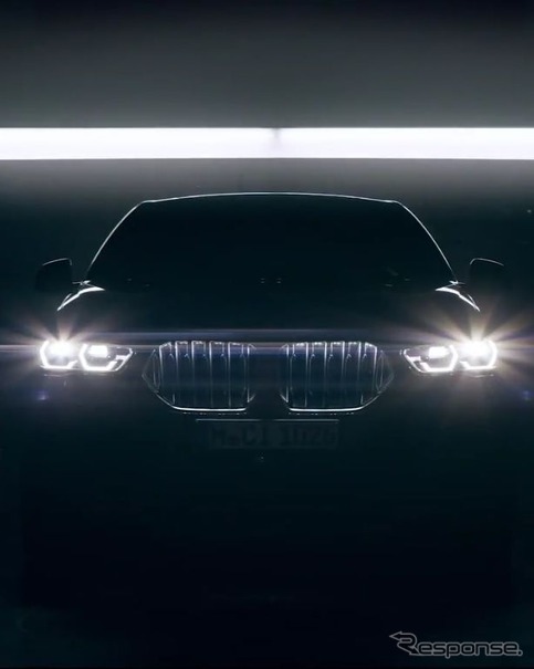 BMW X6 新型のティザーイメージ