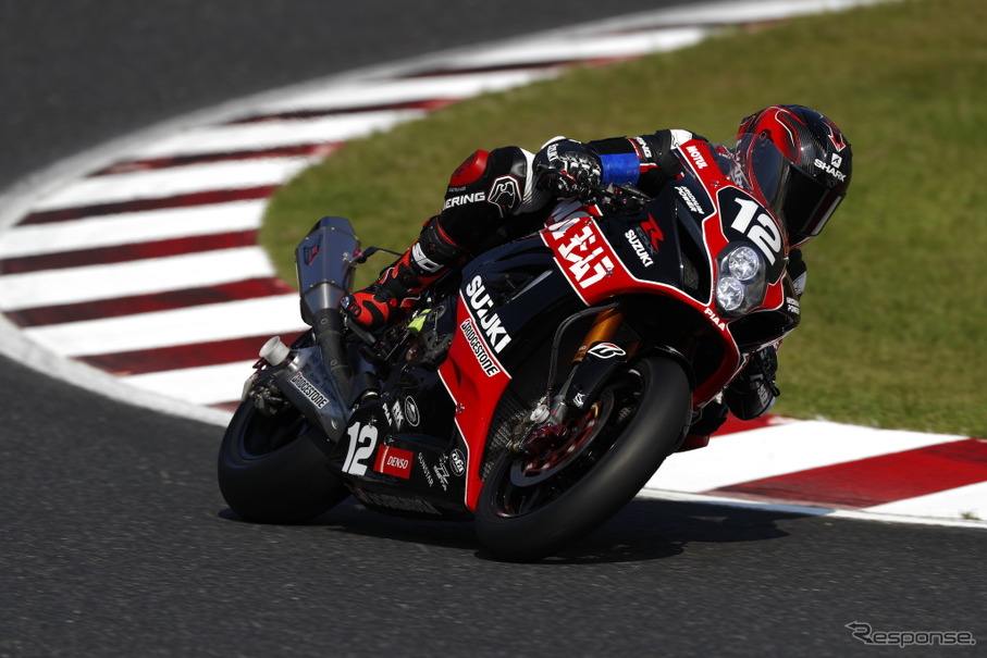 シルバン・ギュントーリ選手（7月24日、鈴鹿8耐テスト）