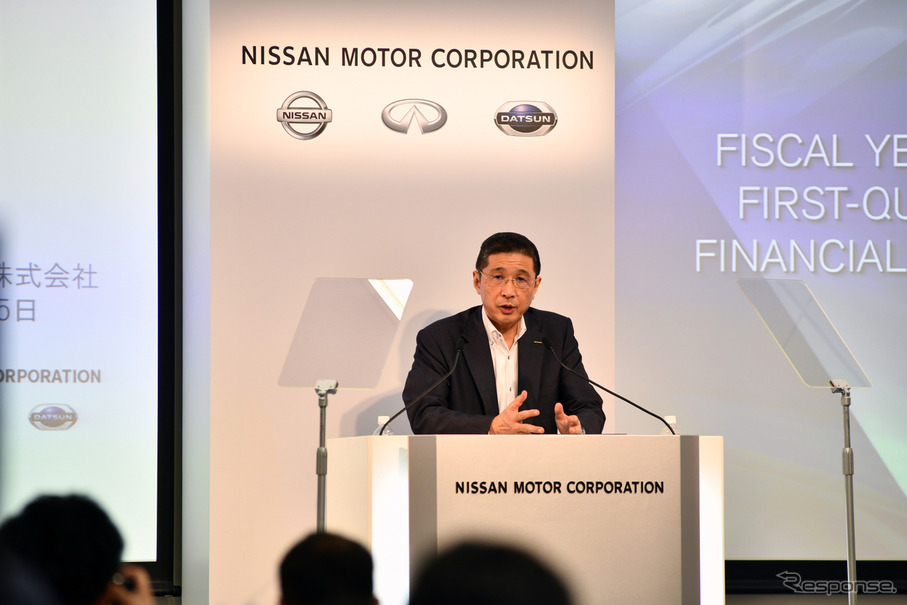 日産自動車、2019年度第1四半期決算を発表