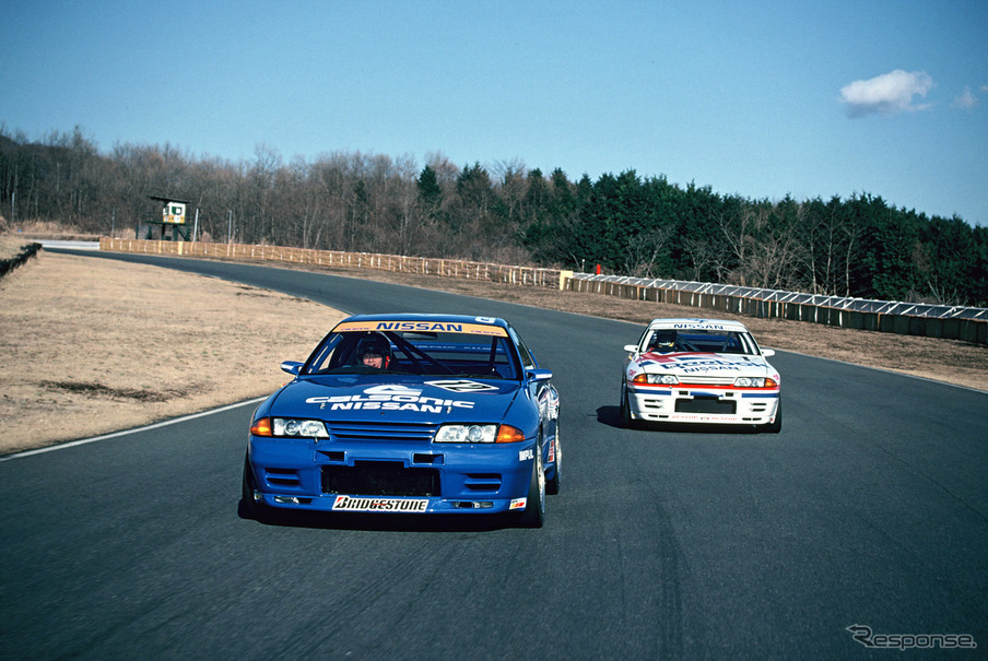 1990年2月、テスト走行