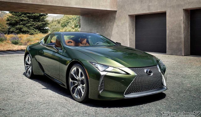 レクサス LC500 インスピレーション　シリーズ 2020年モデル　Nori Green