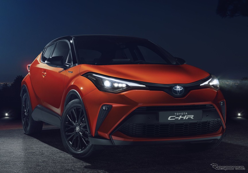 トヨタ C-HR 改良新型（欧州仕様）