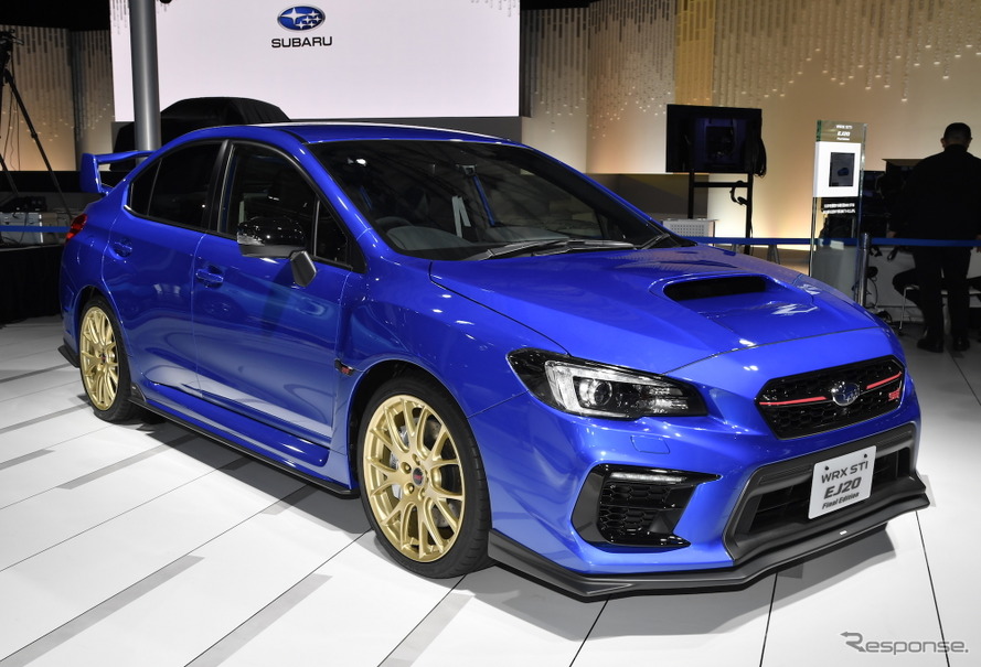 スバル WRX STI 現行型は終了へ、EJ20 ファイナルエディション