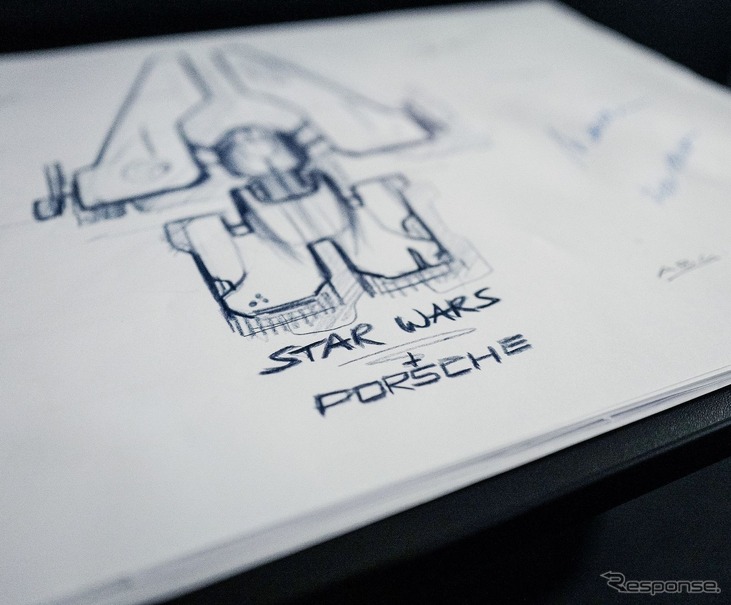 ポルシェがルーカスフィルムと協力して映画『スター・ウォーズ/スカイウォーカーの夜明け』に登場する宇宙船をデザイン
