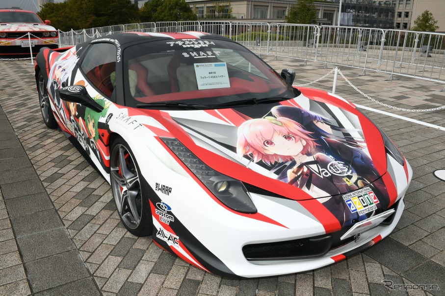 フェラーリ458スパイダー（東京モーターショー2019）