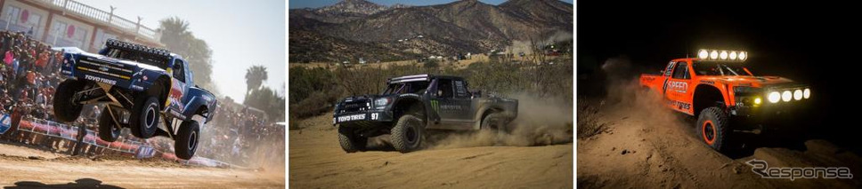 昨年のSCORE BAJA1000参戦の様子