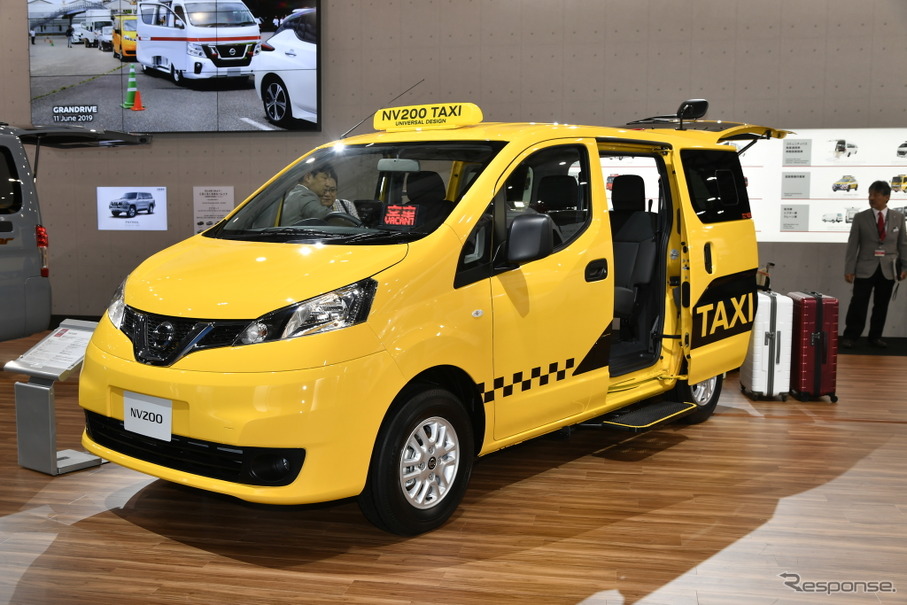 日産車体製、日産NV200タクシー（東京モーターショー2019）