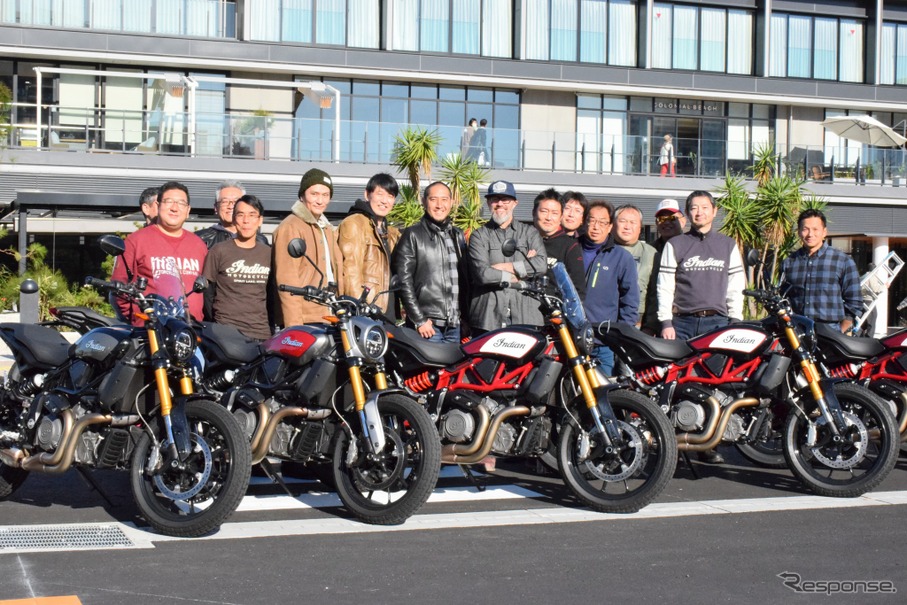 全国からFTR1200オーナー達が集まった