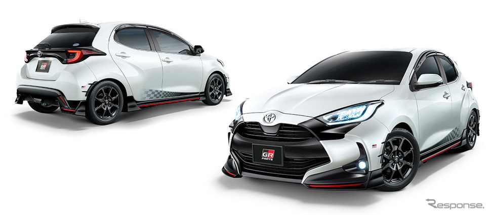 新型ヤリスGRパーツ フロントスポイラー右側