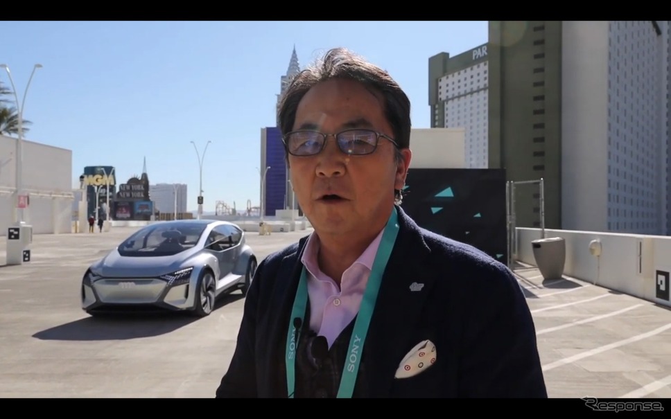 アウディAI:ME に清水和夫が最速試乗…CES2020（動画スクリーンショット）