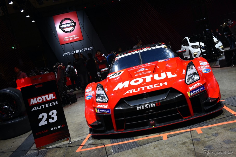 日産GT-R（SUPER GT 2019。東京オートサロン2020）