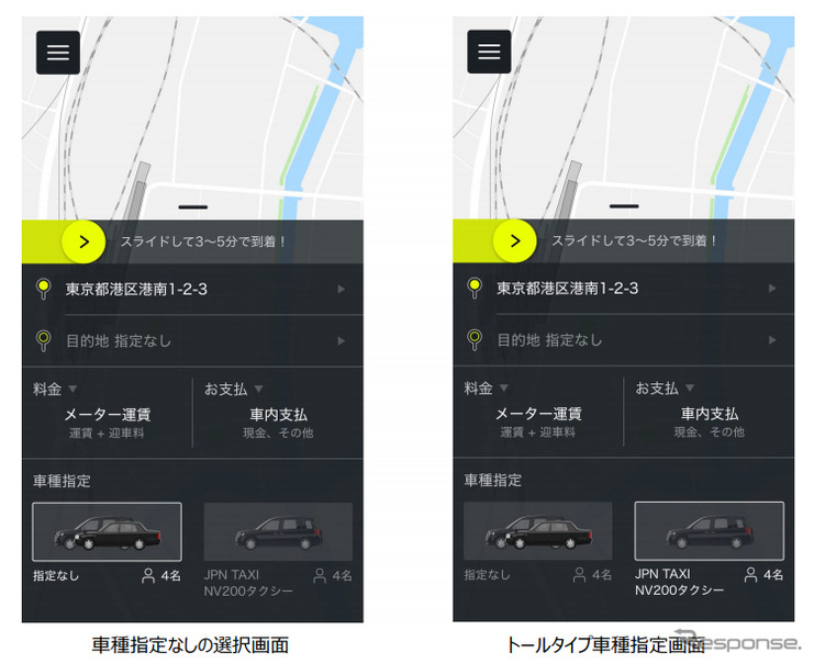 車種指定サービス