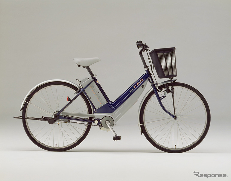 世界初の電動アシスト自転車「ヤマハパス」（1993年）