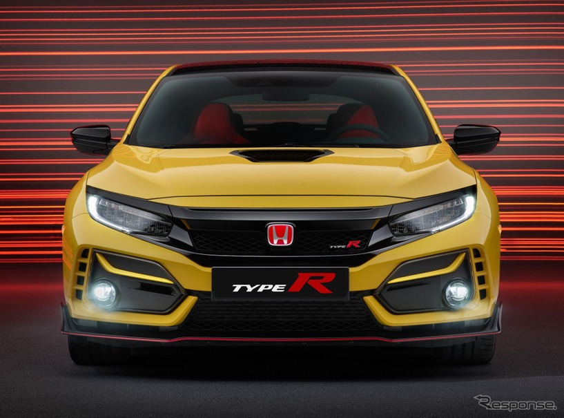 ホンダ・シビック・タイプR 改良新型のリミテッドエディション（欧州仕様）