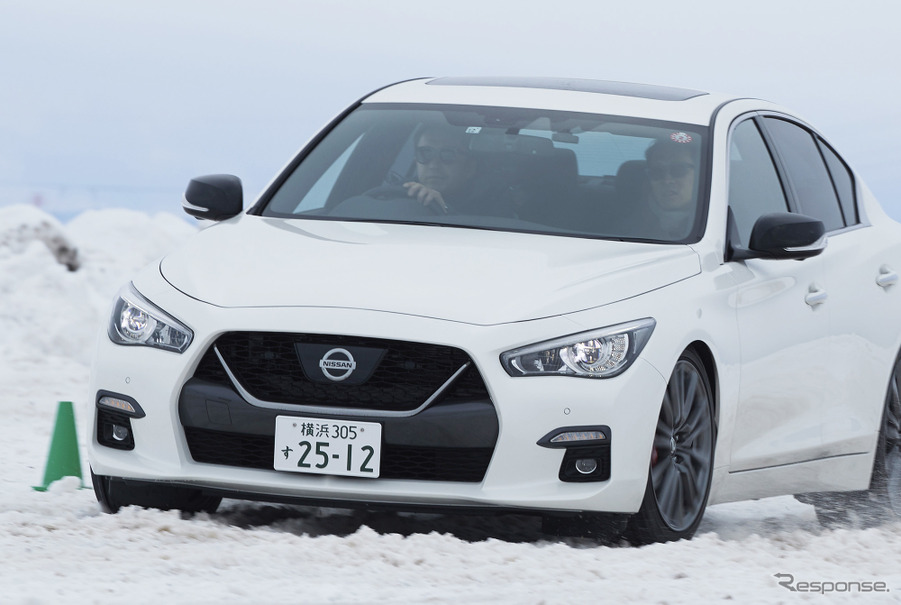 「400R」「Z」そして「GT-R」…日産のスペシャリティ・モデルは雪上でもインテリジェントか