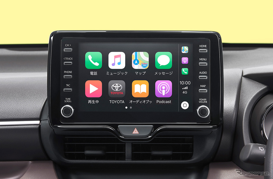 トヨタ ディスプレイオーディオにapple Carplay Android Autoとの連携サービスを標準設定 レスポンス Response Jp