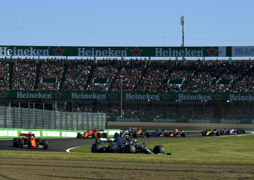 2019年F1日本GPの模様。