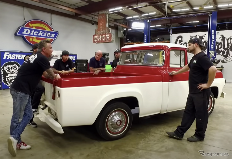 これぞアメリカントラック！59年式フォードF100がイカしたビアトラックに生まれ変わる!?Part1　MotorTrend