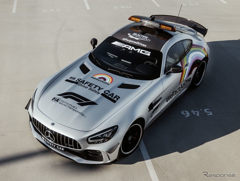 メルセデス AMG GT R の2020年シーズンのF1セーフティカー