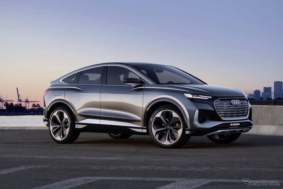 Audi Q4 Sportback e-tron Conceptスニークプレビュー