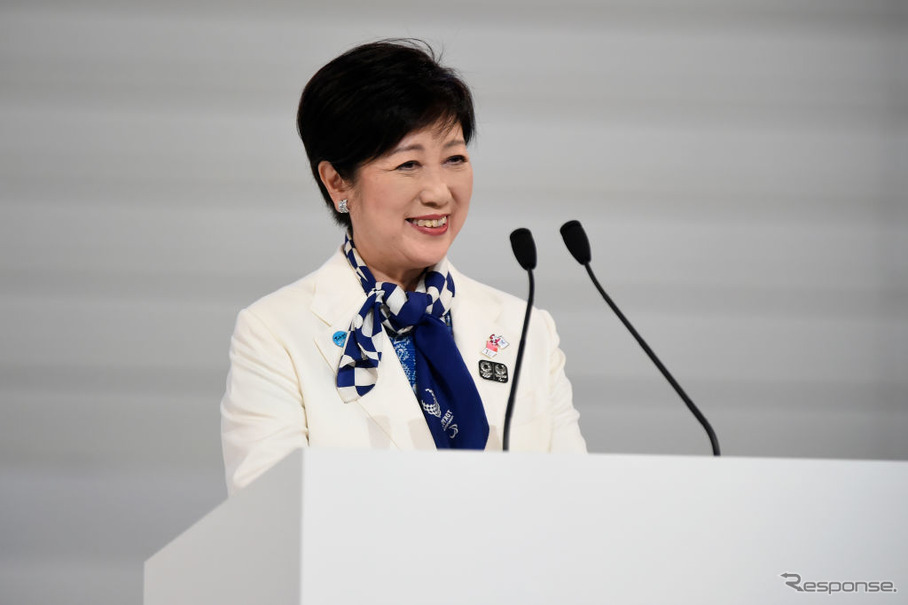 再選された小池都知事