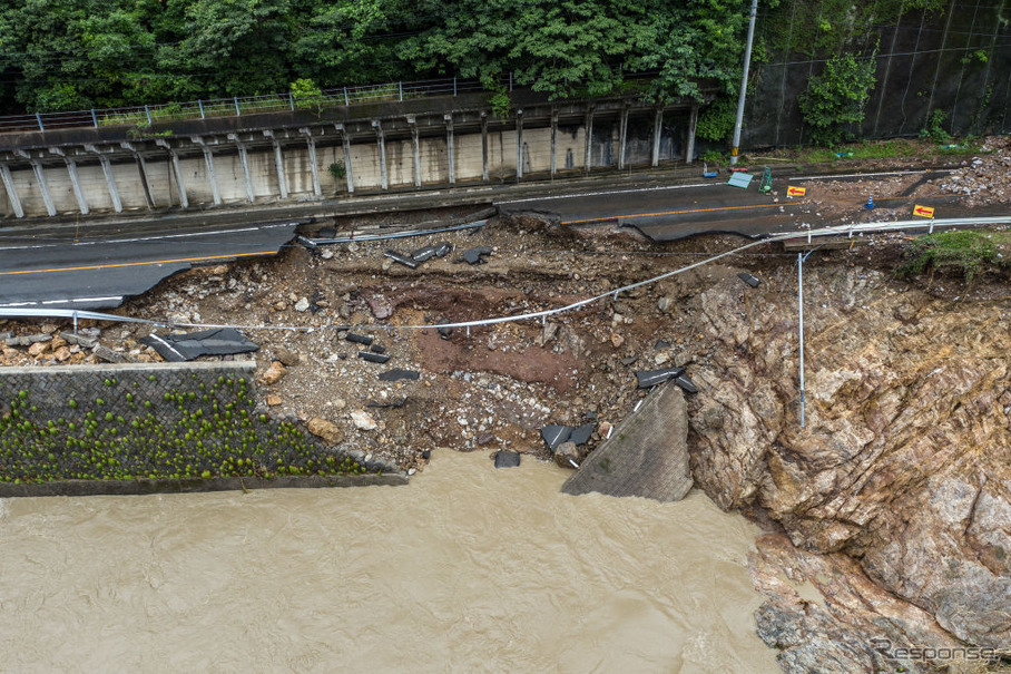 7月6日、熊本県球磨郡