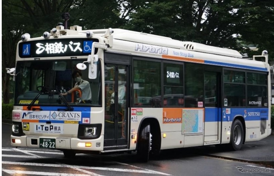 自動運転大型バス