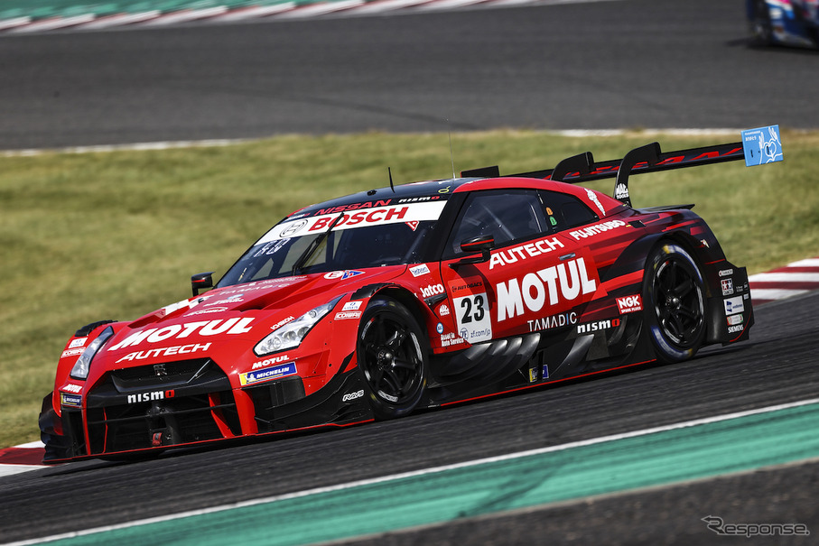 GT500クラス優勝の#23 MOTUL AUTECH GT-R