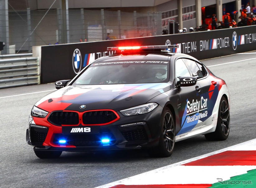 BMW M8 グランクーペ のMotoGPセーフティカー