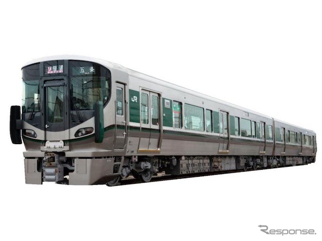 紀勢本線の電化区間では紀伊田辺まで運用されている227系。